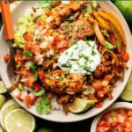 Sheet Pan Chicken Fajita Bowl