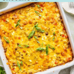 Tater Tot Breakfast Casserole.