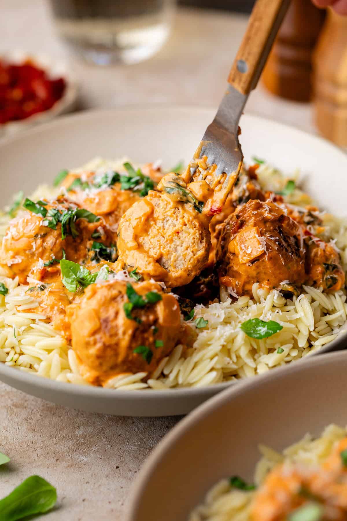 Marry Me Chicken Meatballs.