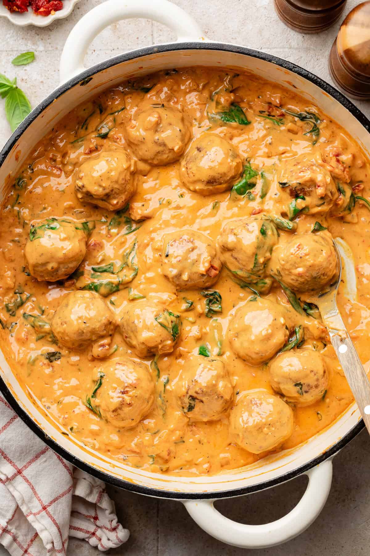 Marry Me Chicken Meatballs.