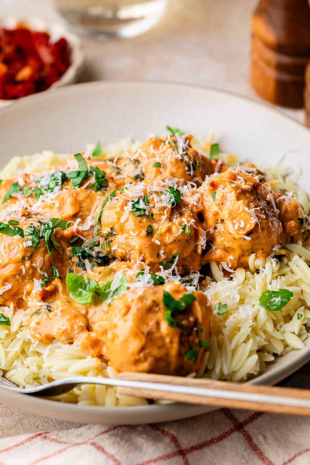 Marry Me Chicken Meatballs.
