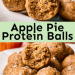 Apple Pie Protein Balls.