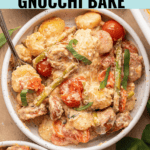 Lemon Feta Gnocchi Bake.