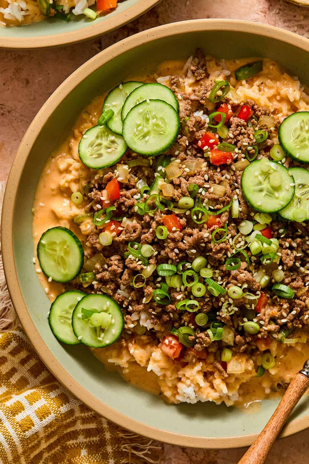 coconut curry beef bowls