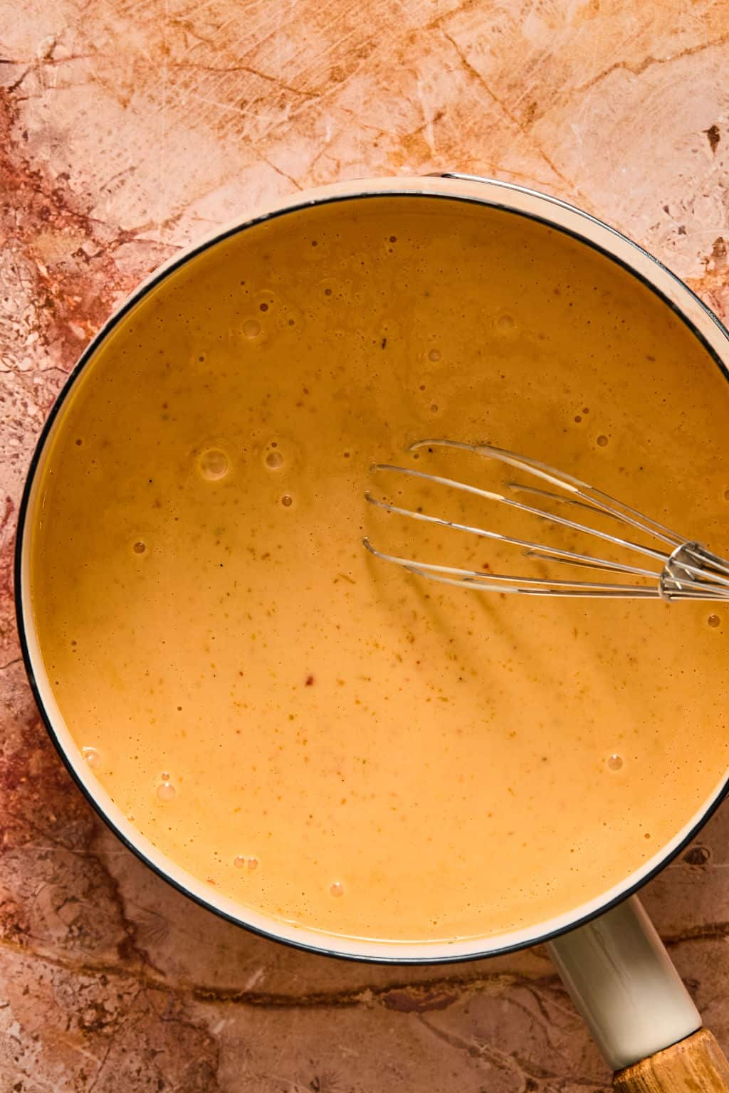coconut curry sauce in pot